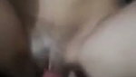 Boyfriend fuck his gf on bed