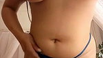 Delhi model showing her huge figure finger her wet pussy