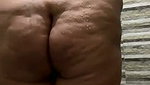 Desi big ass aunty taking shower