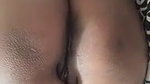 Hot aunty rubbing her pussy showing asshole