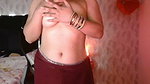 Hot aunty showing her sexy beautiful ass