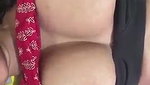 Hot girl showing her beauty dancing