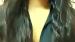 Hot girl showing her hairly pussy