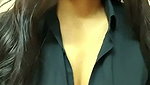 Hot girl showing her hairly pussy