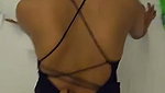 Hot girlfriend fucked hard in Doggy style