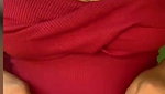 Hot sexy aunty showing her hot figure finger