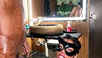Hot sexy girlfriend giving deeply Blowjob to lover