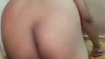 Husband rubing her wet pussy fucked