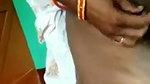 Mature aunty showing her boobs on vc