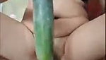 Nepali aunty destroying her ass with cucumber
