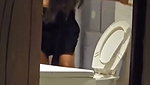 New update sexy girl pissing showing her boobs