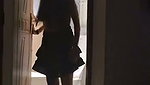 New update sexy girl pissing showing her boobs