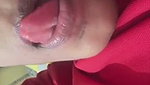 Sexy girl talking showing her boobs