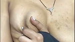Sexy housewife showing her pussy boob pressing