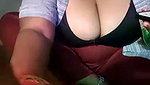 Sharma bhabhi showing her boobs pink pussy on chair