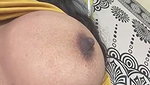 Slim bhabhi pressing her boobs showing asshole