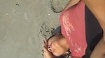 Desi lanja nu beach lo open chesi pooku lo modda petti kekalu pettela denga outdoor beach fucking in telugu