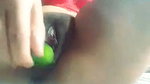 horny hot girl pussy fuck with cucumber 875410