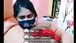 Naina Showing Boobs, Pussy & Ass on 121 Tango Live