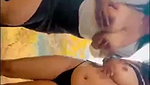 Aunty inserting dilo in her ass showing