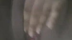 Aunty rubing her wet pussy