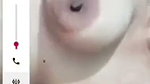 Aunty showing her sweet boobs