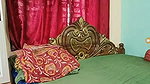 Beautiful Bengali bhabhi showing her pussy on bed