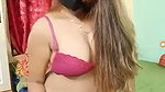 Beautiful Bengali bhabhi showing her pussy on bed