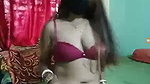 Beautiful Bengali bhabhi showing her pussy on bed
