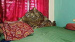Beautiful Bengali bhabhi showing her pussy on bed