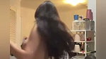 Beautiful girl showing her asshole