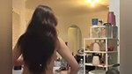 Beautiful girl showing her asshole