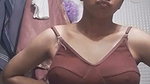 Beautiful girl undress show her figure in bathroom