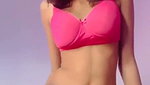 Beautiful slim girl showing her hairly pussy