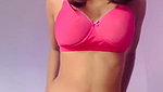 Beautiful slim girl showing her hairly pussy