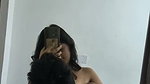 Boyfriend suck her boob rubing her gf pussy