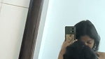 Boyfriend suck her boob rubing her gf pussy