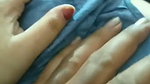 Husband Pressing her boobs