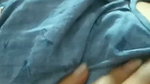 Husband Pressing her boobs