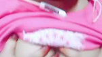 Pink aunty show her boobs Fingering