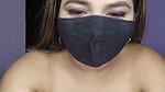 Hot aunty showing her huge boobs  drilling her pussy