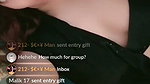 Hot girlfriend boob press  show