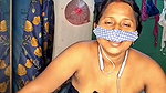 Mature aunty showing her boobs  ass