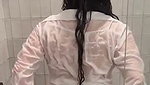 New update sexy girl showing her figure  bathing