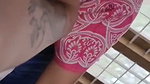 Sexy bhabhi giving Handjob