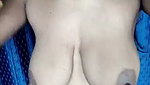 Sexy bhabhi pressing her own boobs  enjoying