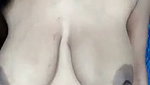 Sexy bhabhi pressing her own boobs  enjoying