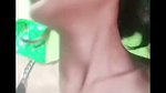Sexy girl showing her pussy  finger