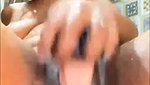 Sexy hot girl masturbation with dilo