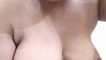 Sexy lady boob press on live